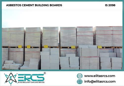 BIS Certification for ASBESTOS CEMENT BUILDING BOARDS as per IS 2098