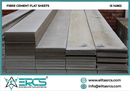 BIS Certification for FIBRE CEMENT FLAT SHEETS as per IS 14862