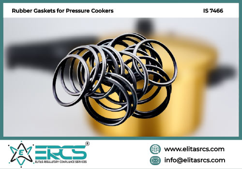 BIS CERTIFICATION for Rubber Gaskets for Pressure Cookers as per IS 7466