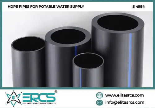 BIS Certification for HDPE PIPES FOR POTABLE WATER SUPPLY as per IS 4984