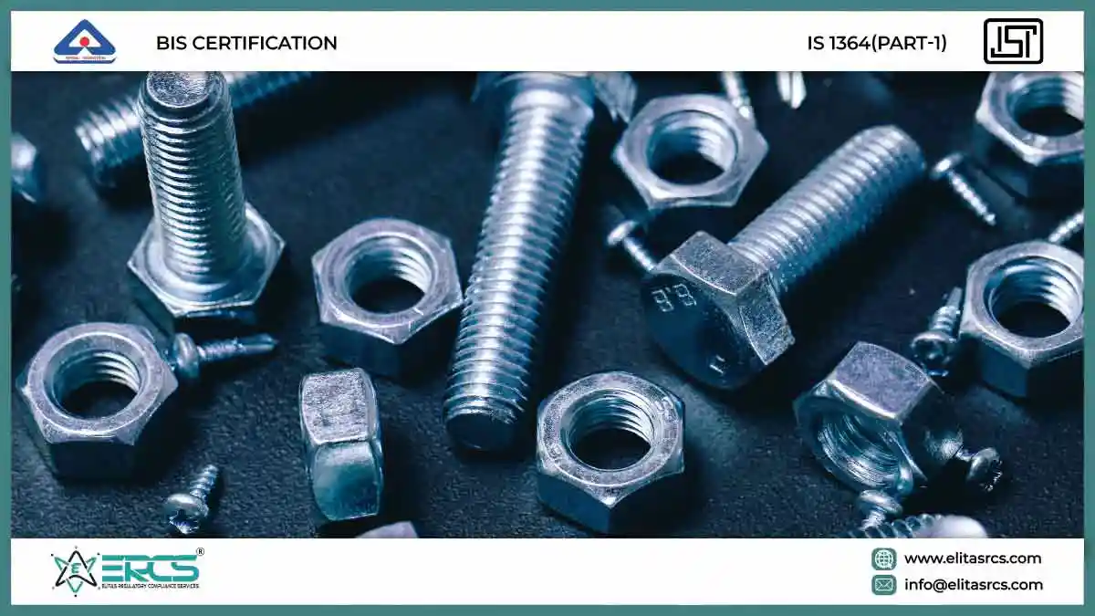 Hexagon Head Bolts, Screws and Nuts of Product  Grades a and B - Hexagon Head Bolts (Size Range M 1.6 to M64) IS 1364(Part-1)