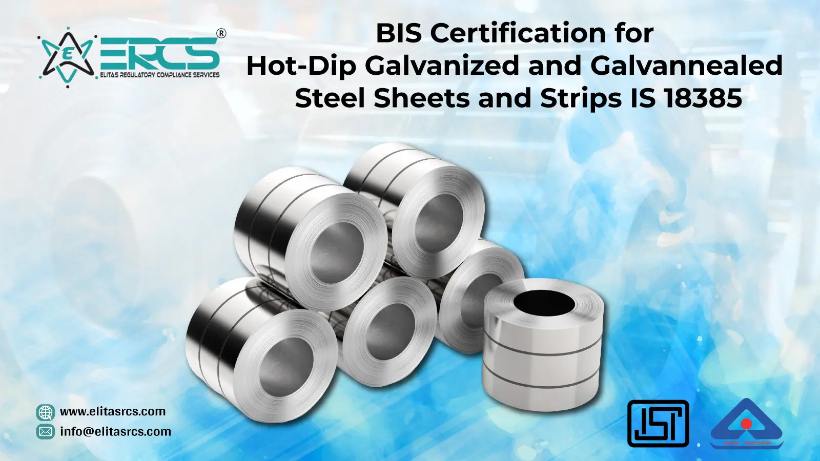 BIS Certification for Hot-Dip Galvanized and Galvannealed Steel Sheets and Strips IS 18385