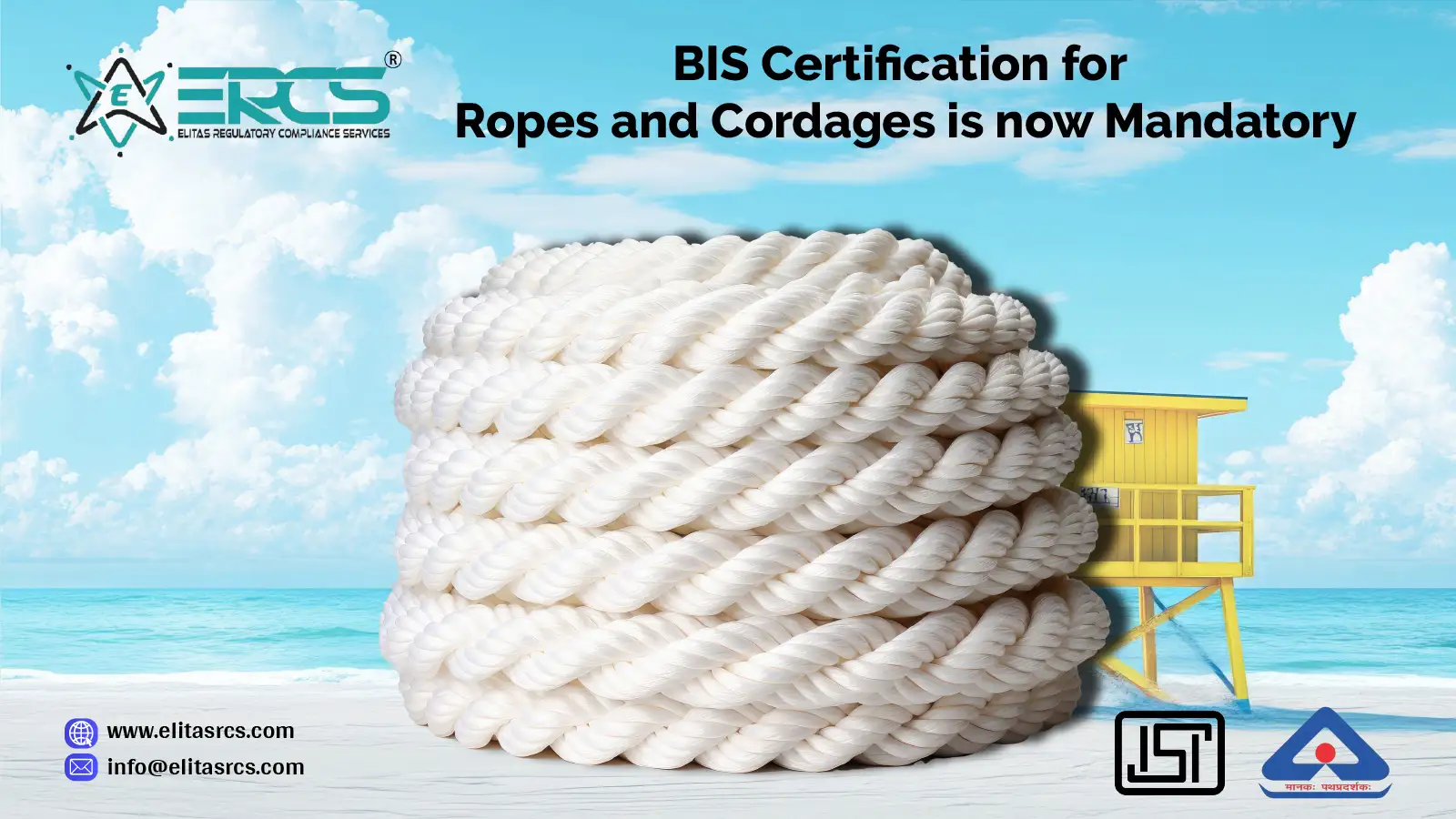 BIS Certification for Ropes and Cordages is now Mandatory