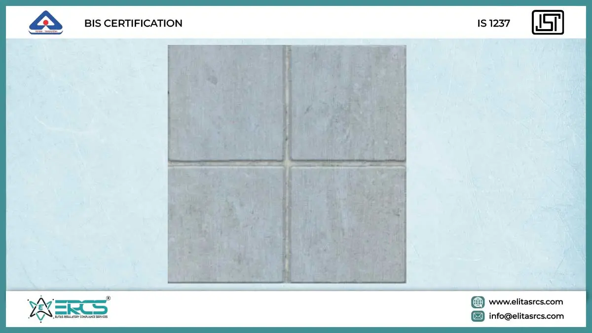 Cement Concrete Flooring Tiles IS 1237