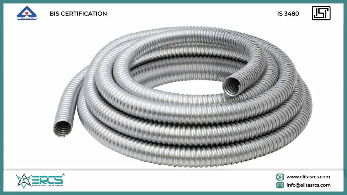 Flexible Steel Conduits for Electrical Wiring IS 3480