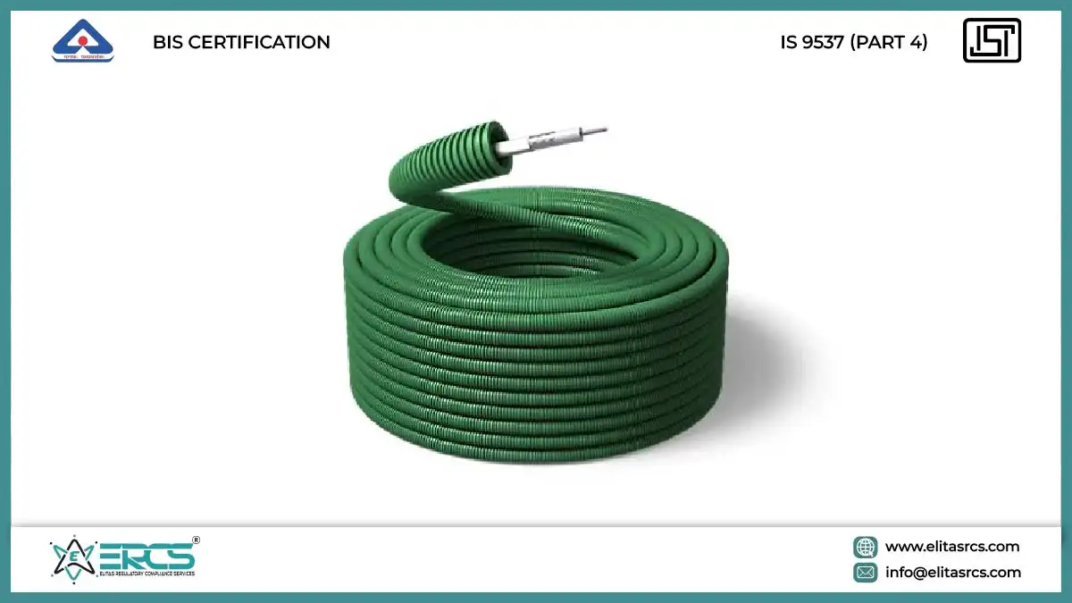 Conduits for Electrical Installations-Pliable Self-Recovering Conduits of Insulating Materials IS 9537 (Part 4)